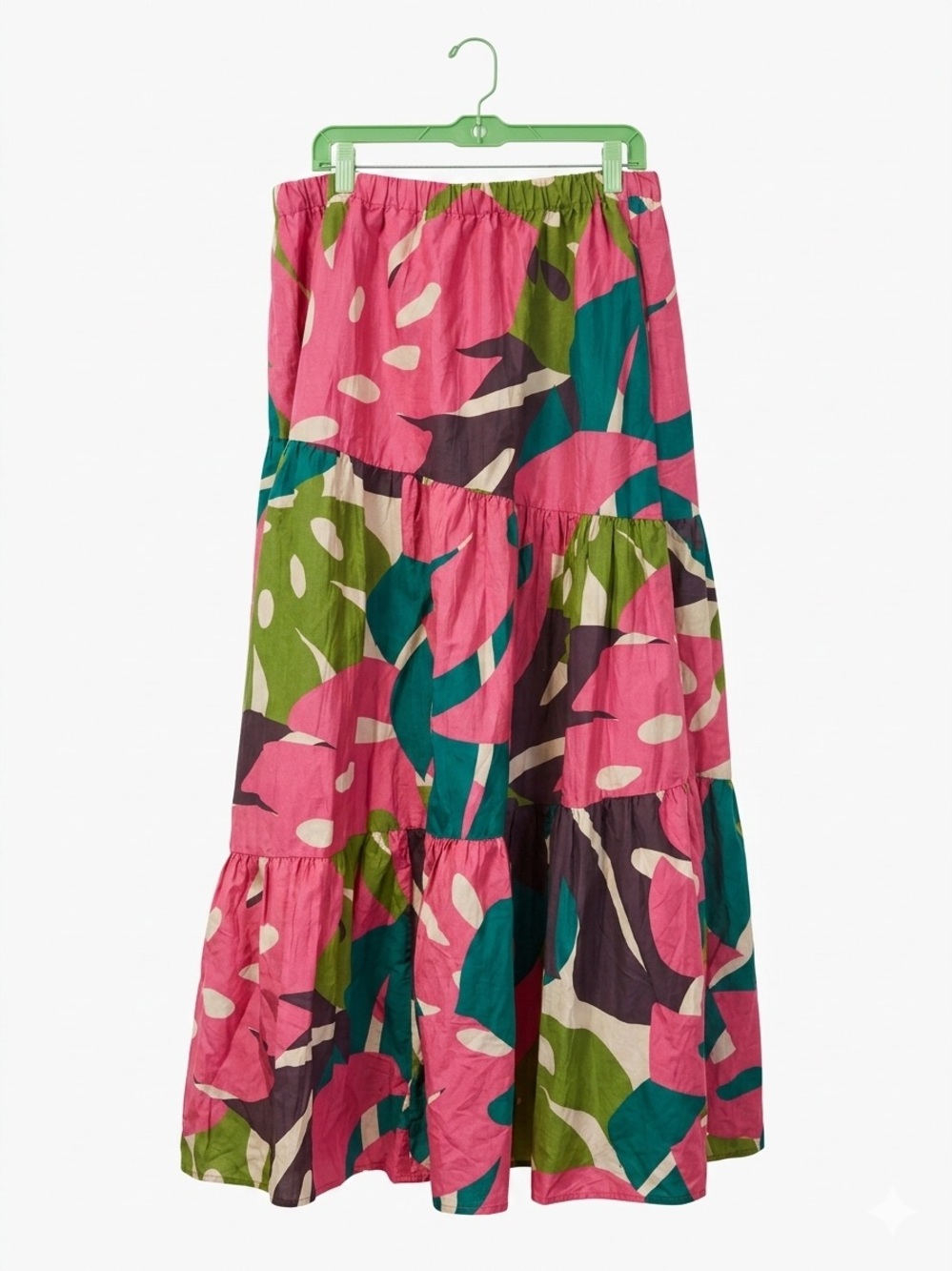 NWT Anthropologie Velvet by Graham & Spencer Lydia Silk-Blend Maxi Skirt Size L - Picture 6 of 10